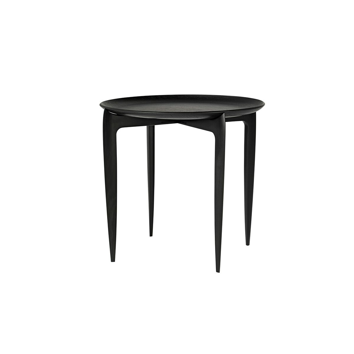 fritz-hansen-foldable-tray-table-black fritz hansen foldable tray table black