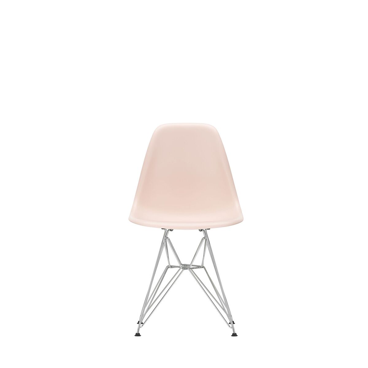 eames-plastic-dsr-pale-rose-chrome Eames Plastic Side Chair DSR
