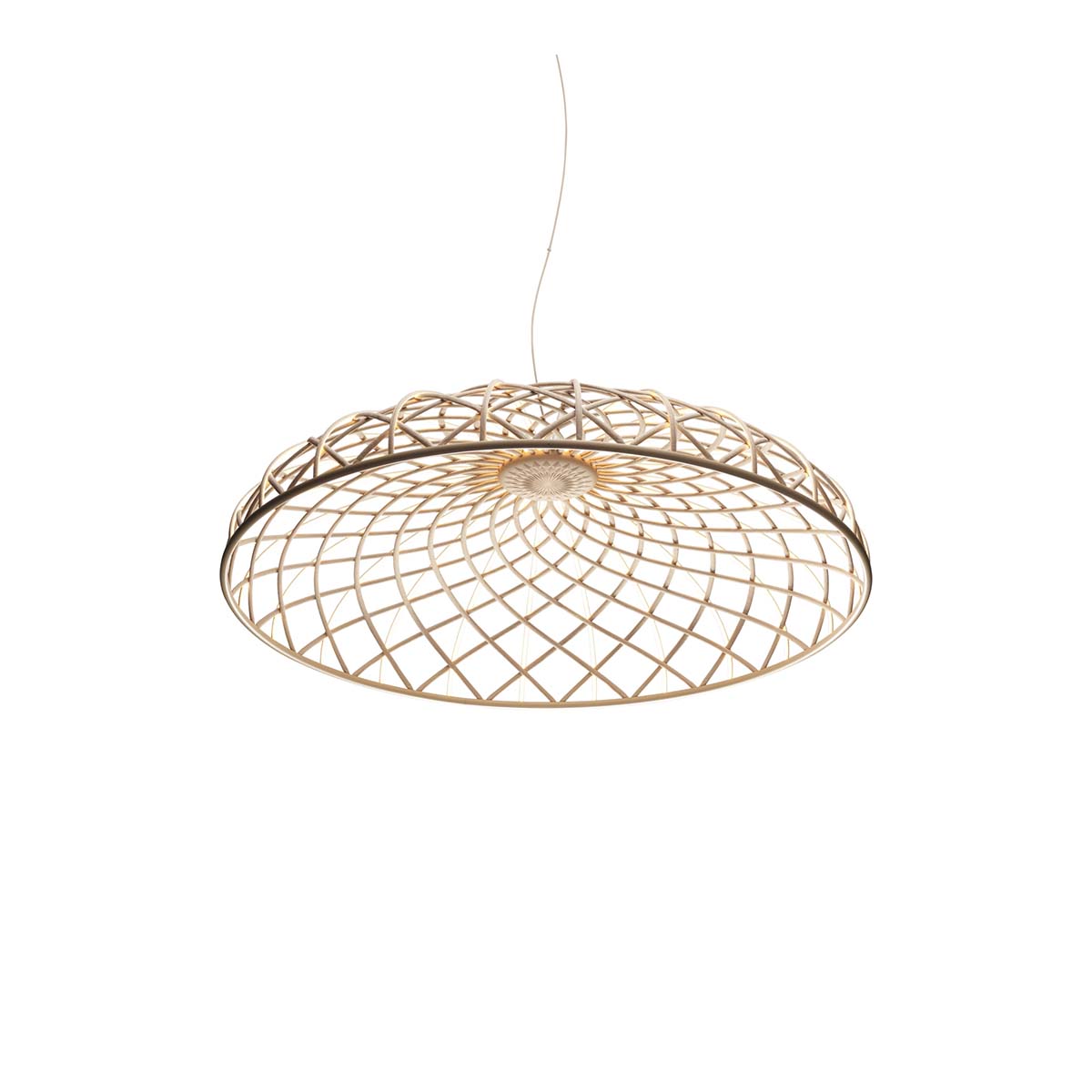flos-skynest-suspension-almond skynest suspension