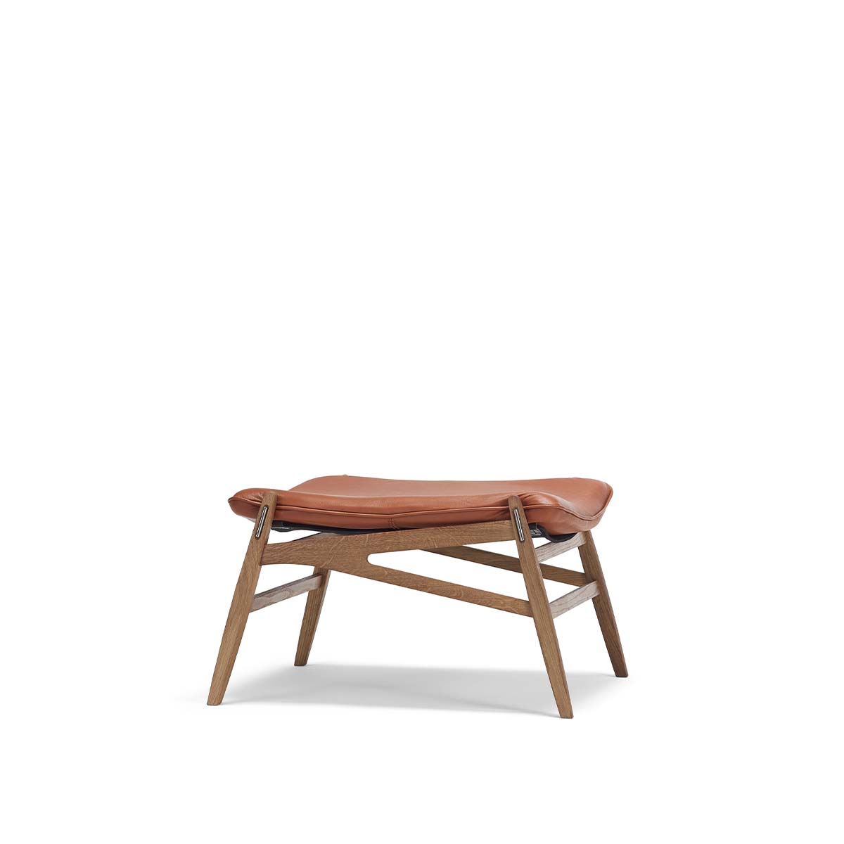 link-fotpall-ek-naturell-elmo-cognac Link Fotpall Ek