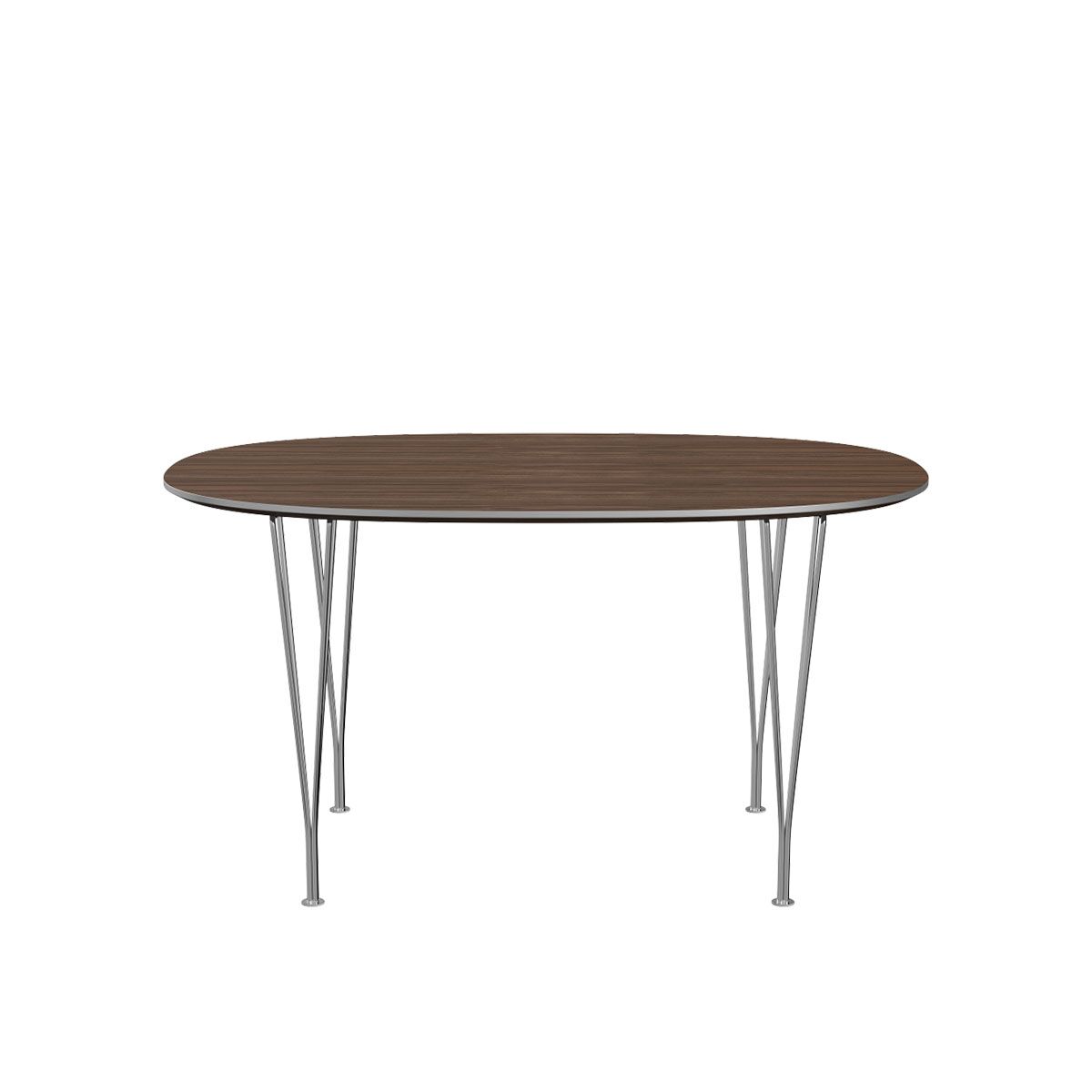 superellips-B611-walnut-chrome Superellips B611
