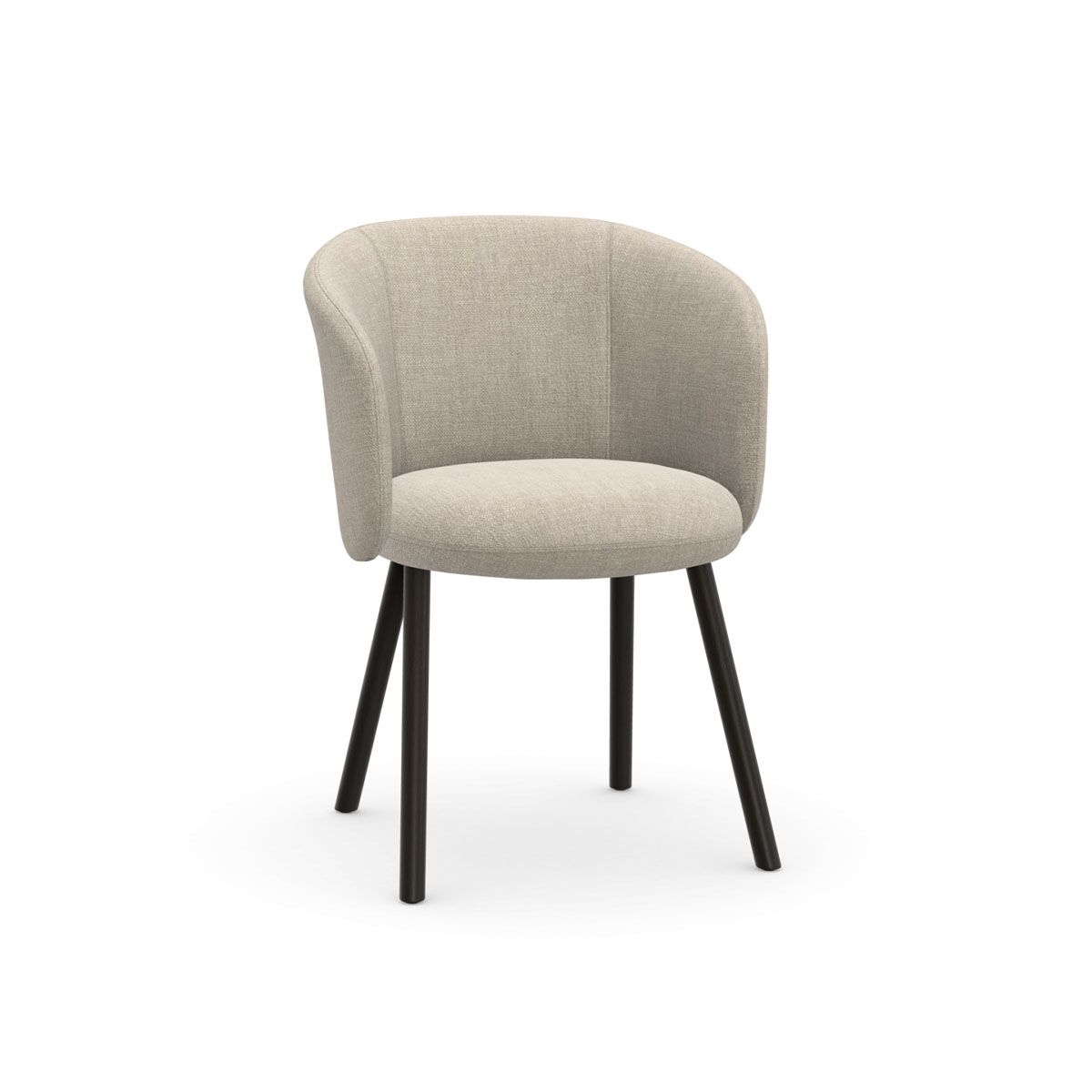 vitra-mikado-armchair-savana-pearl-melange-woodbase-dark-oak vitra mikado armchair savana pearl melange woodbase dark oak