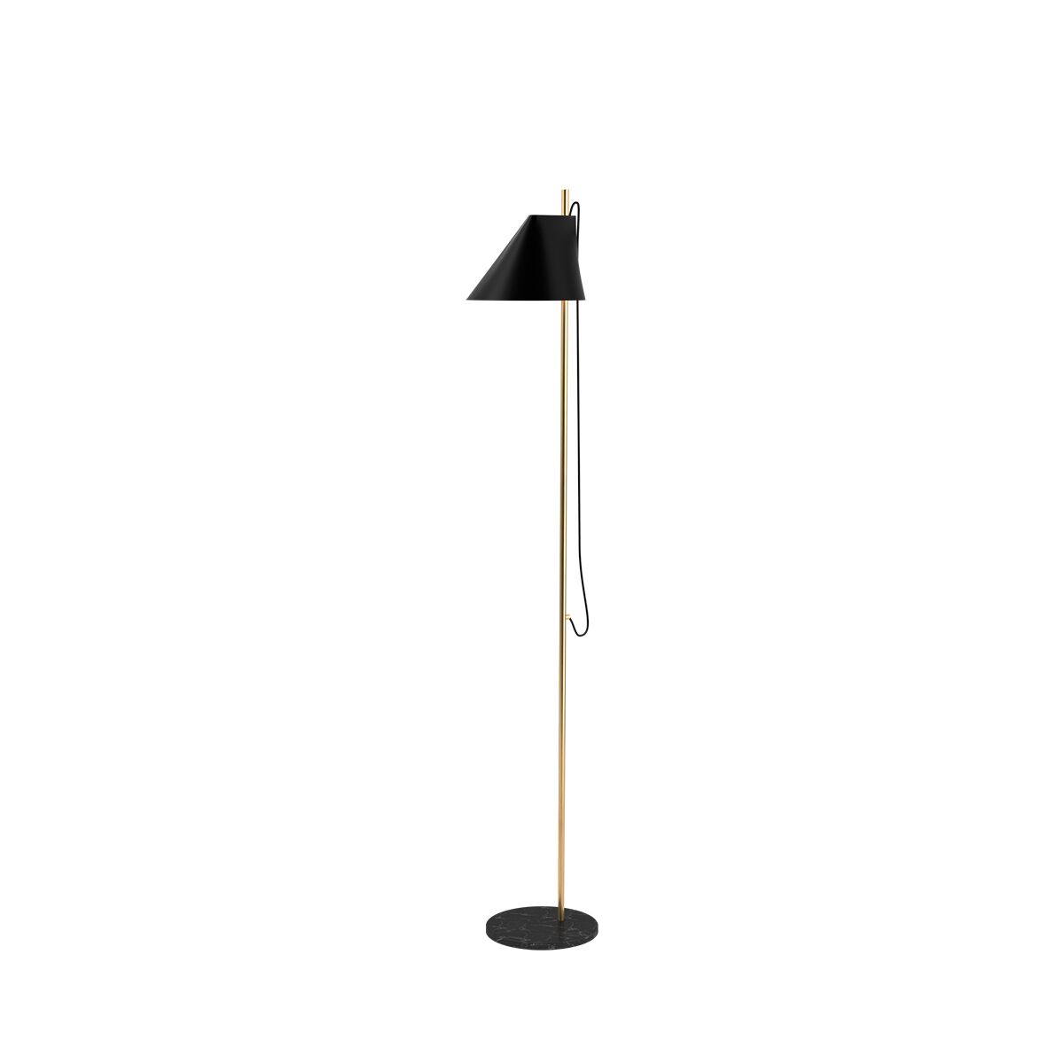 louis-poulsen-yuh-golv-svart-massing Yuh Golvlampa