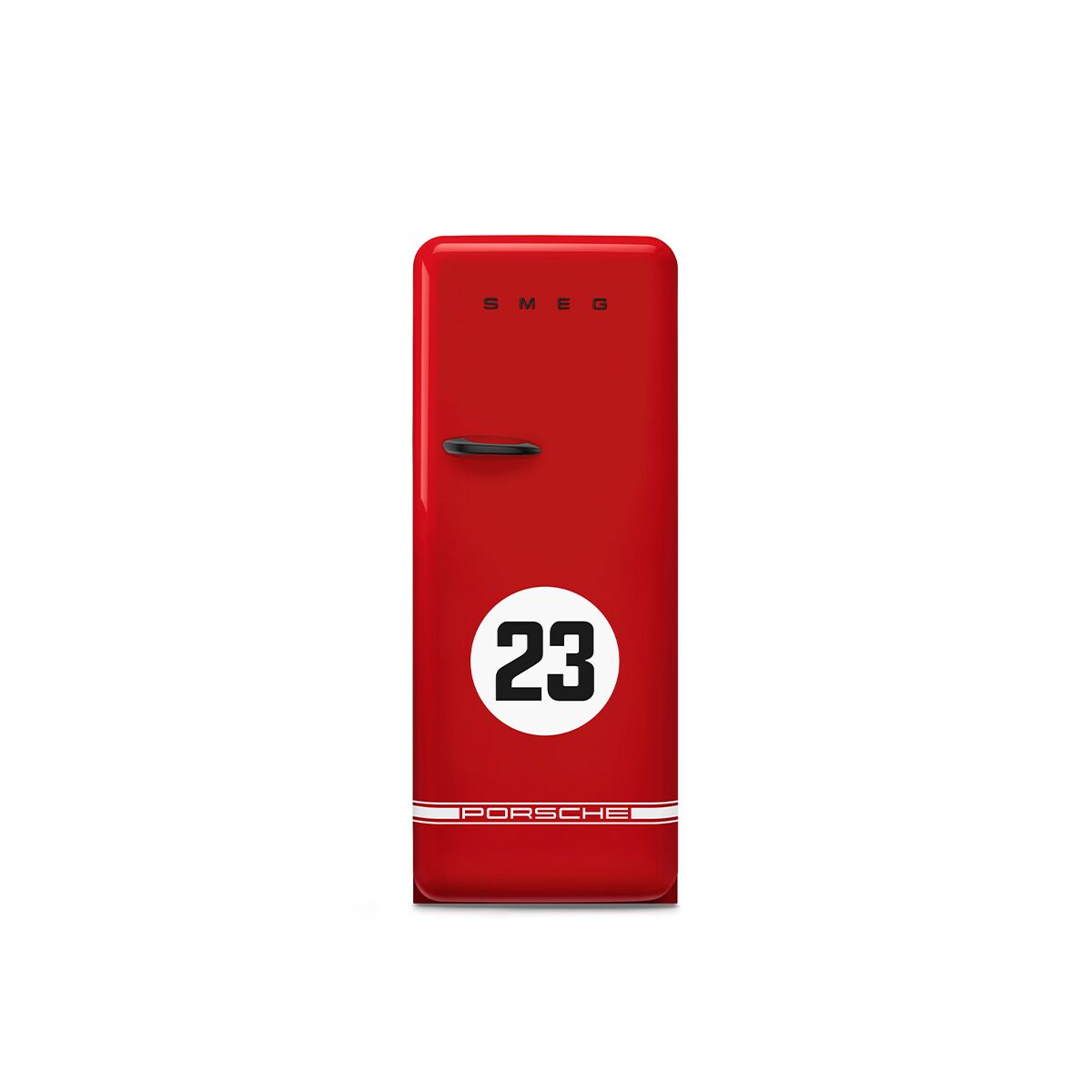 Porsche x SMEG Kylskåp Red Salzburg