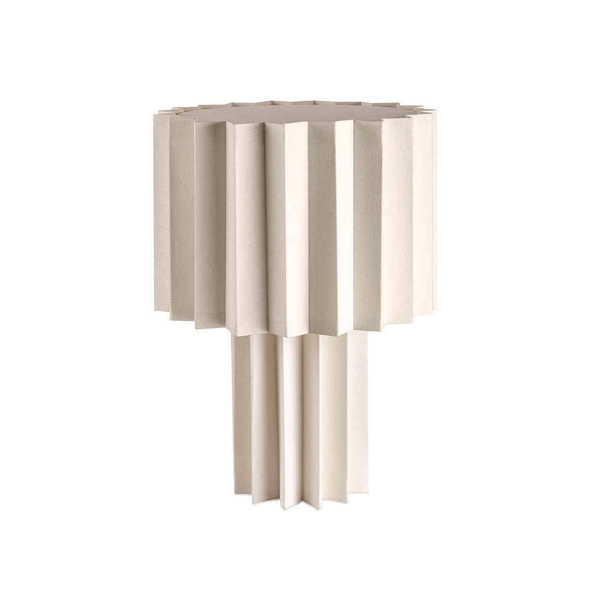Plissé Bordslampa
