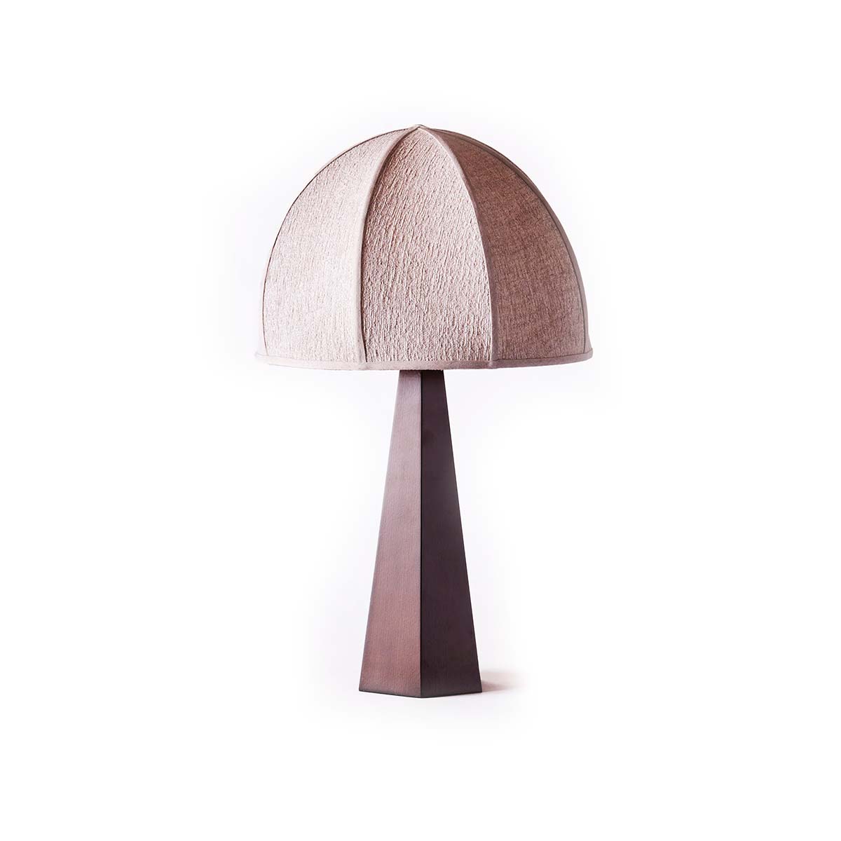 dusty deco hexagon tabe lamp