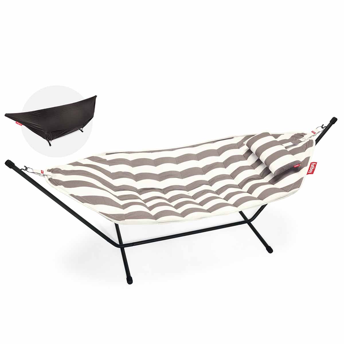 fatboy headdemock superb deluxe cocoa stripe