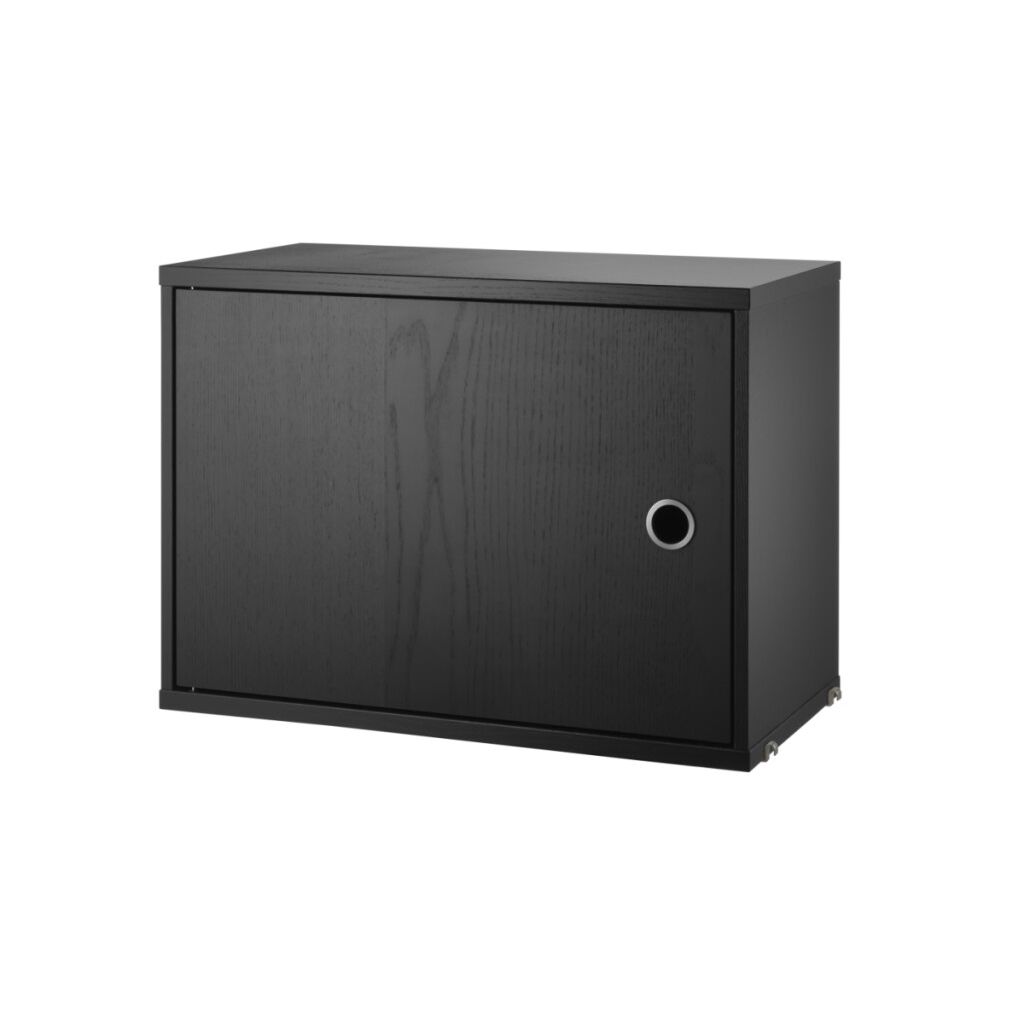 product-string-system-cabinet-with-swing-door-black-stained-ash_landscape_medium string skåp med dörr