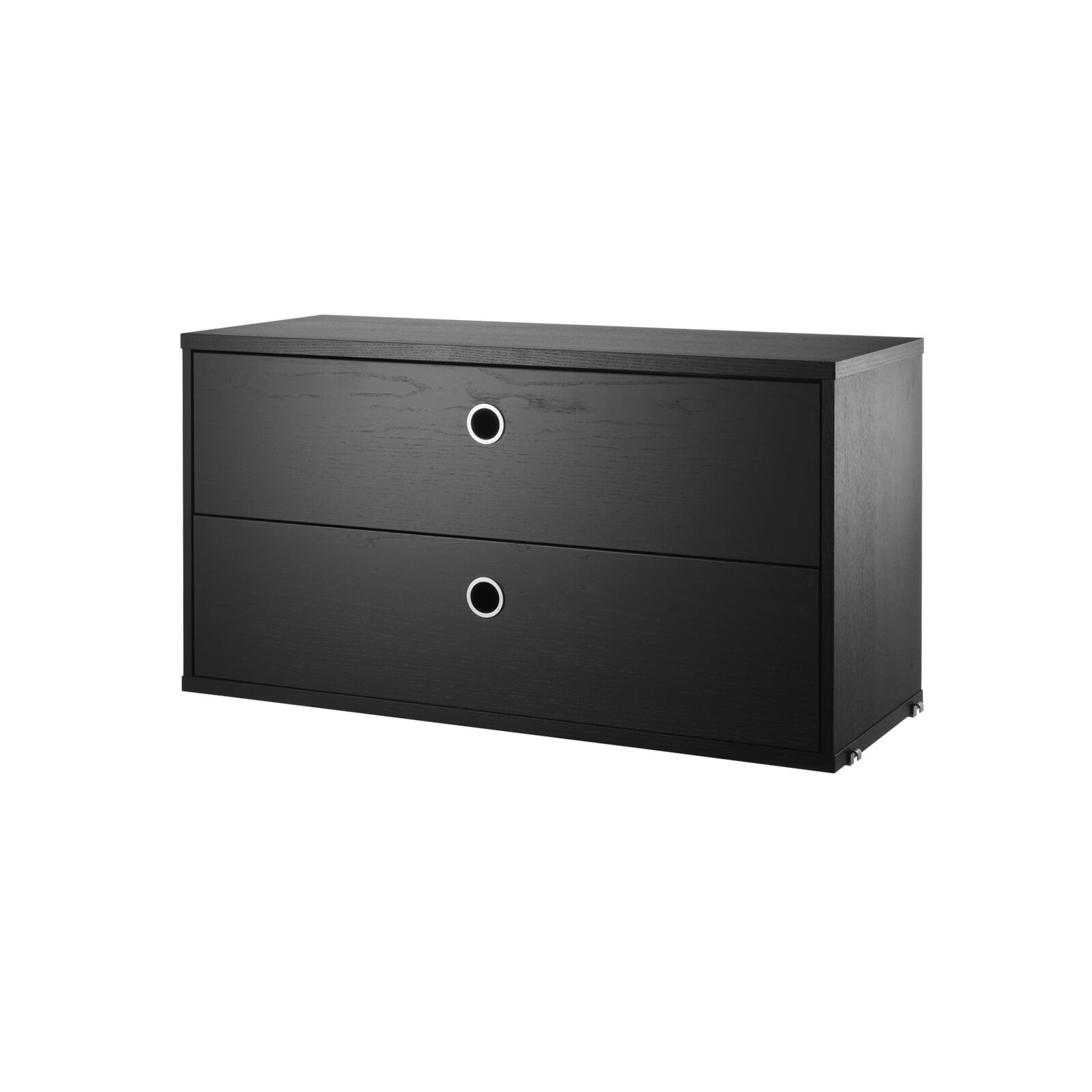 String Lådhurts 58x30 svart string lådhurts