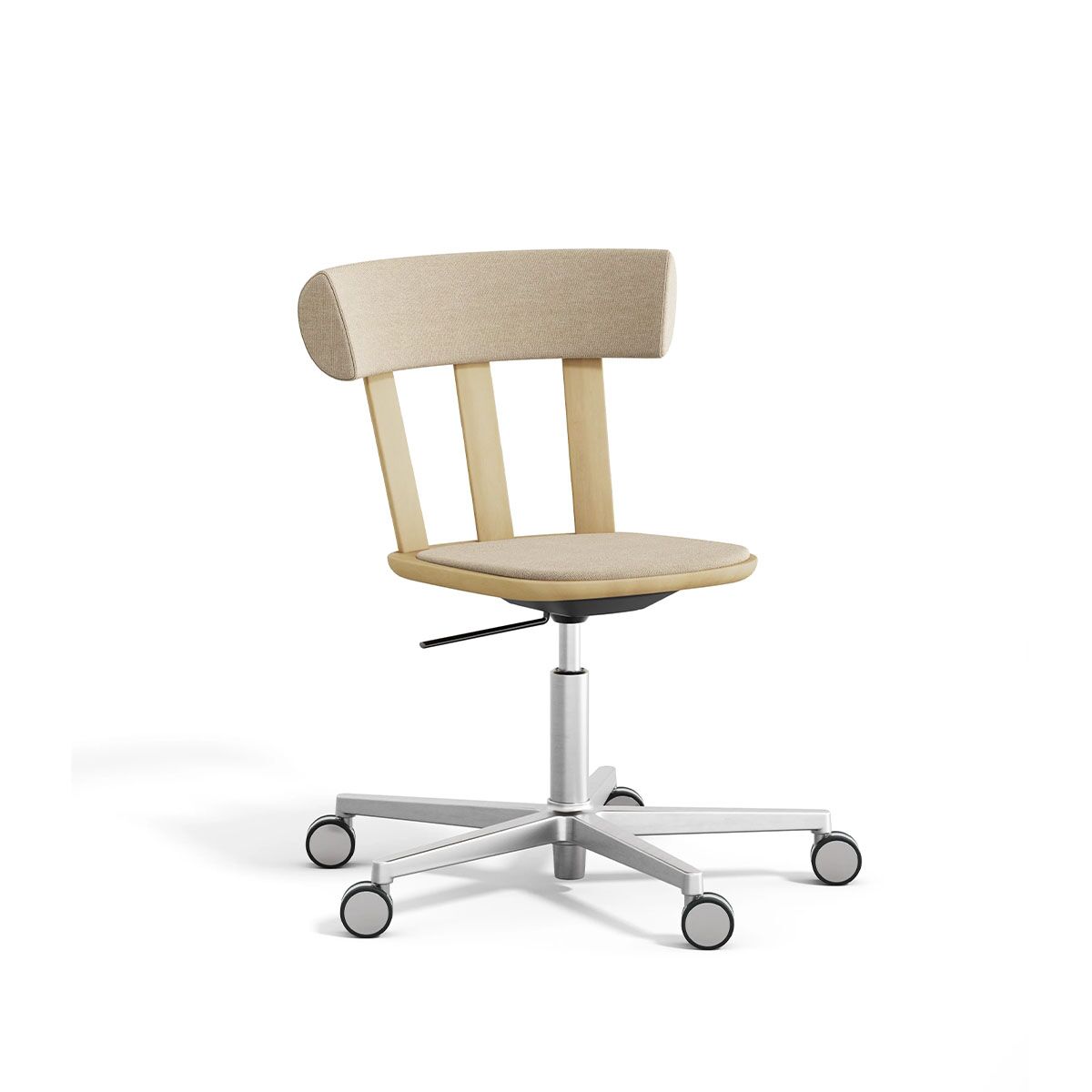 alt-kontor-stativ-silver-bjork-ljus-mattlack-hall65-200beige Alt Kontorsstol Björk