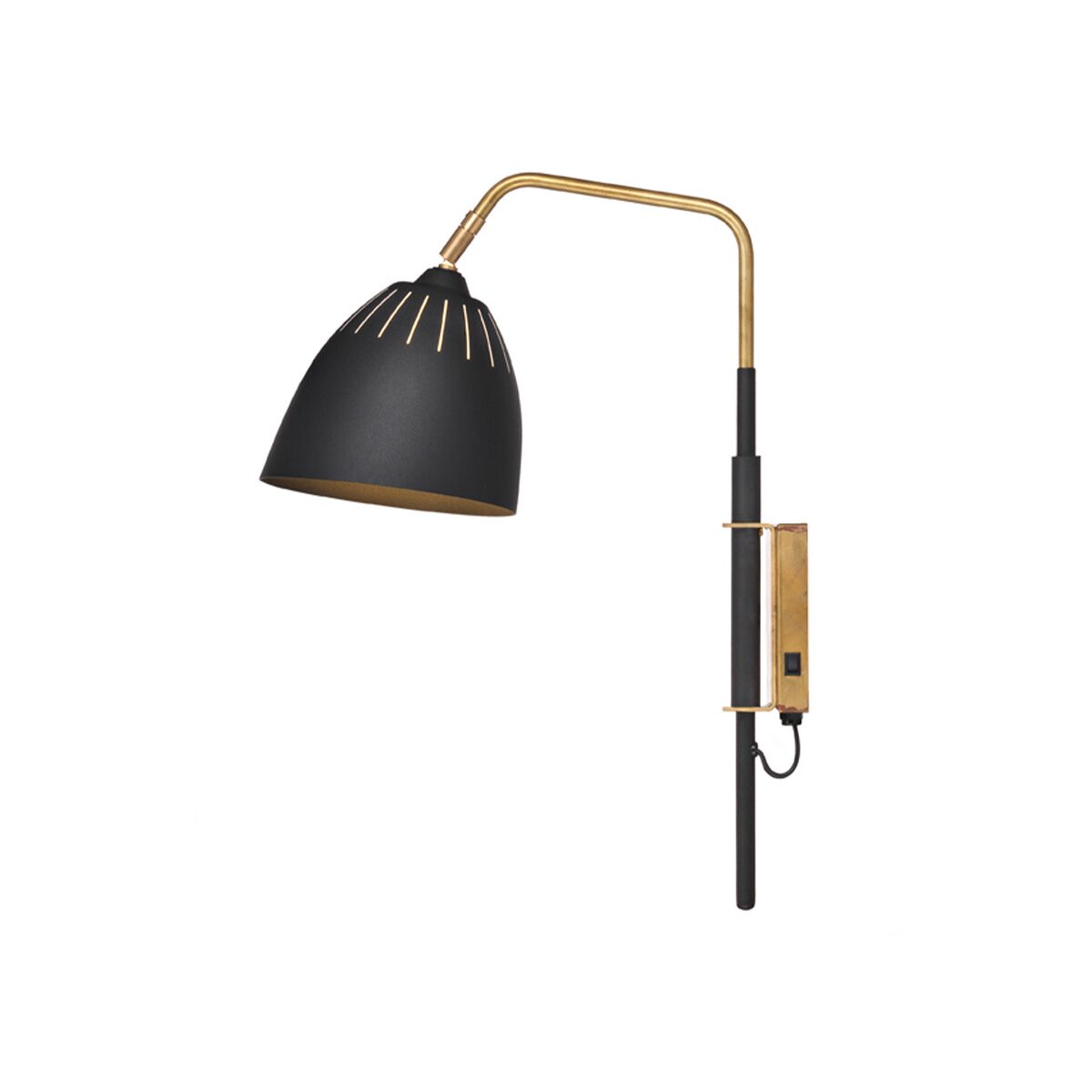 orsjo lean wall black 1