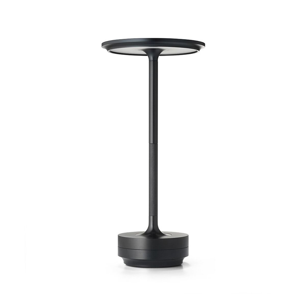 TURN Portable Bordslampa Aluminium Black