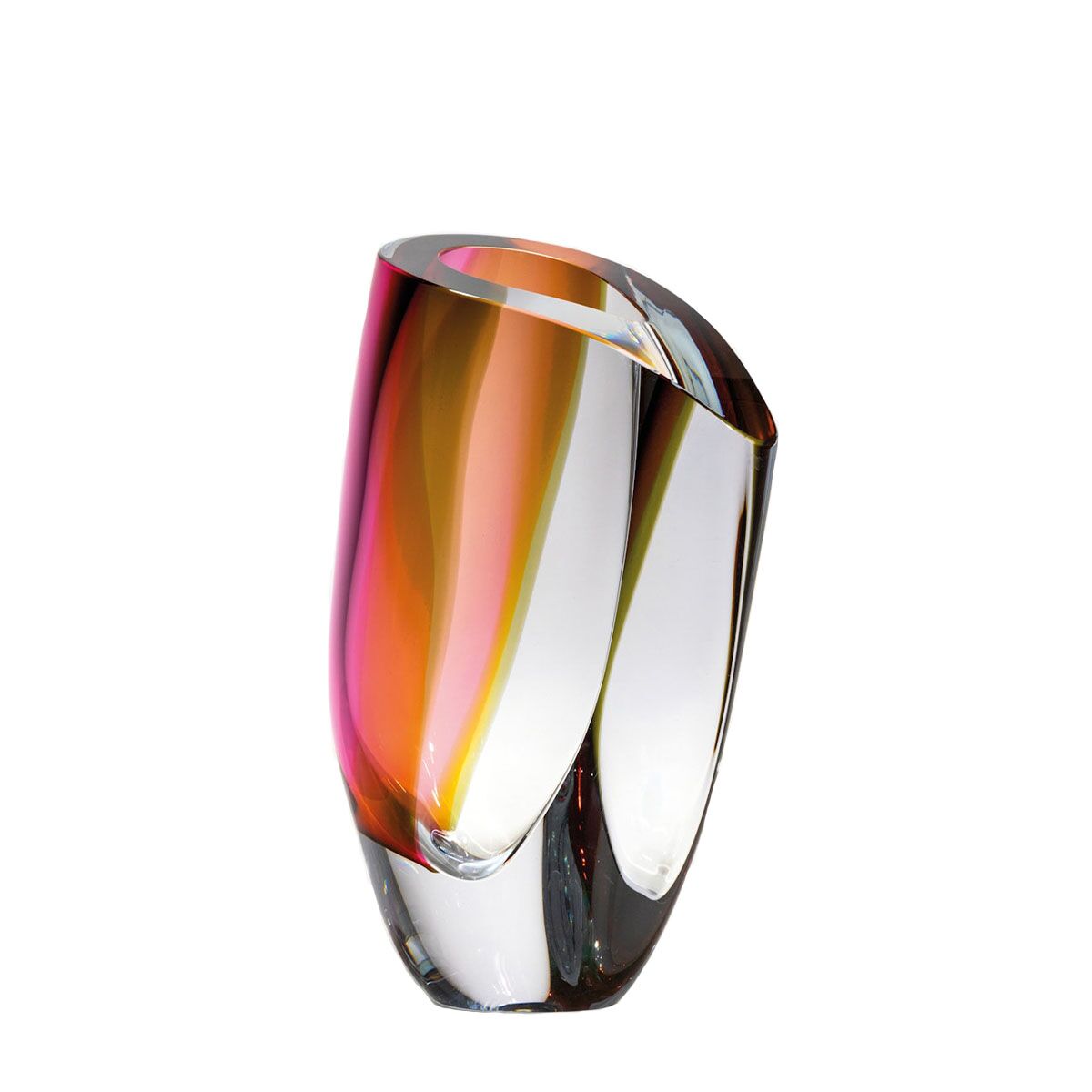 kosta boda mirage 31 grey red