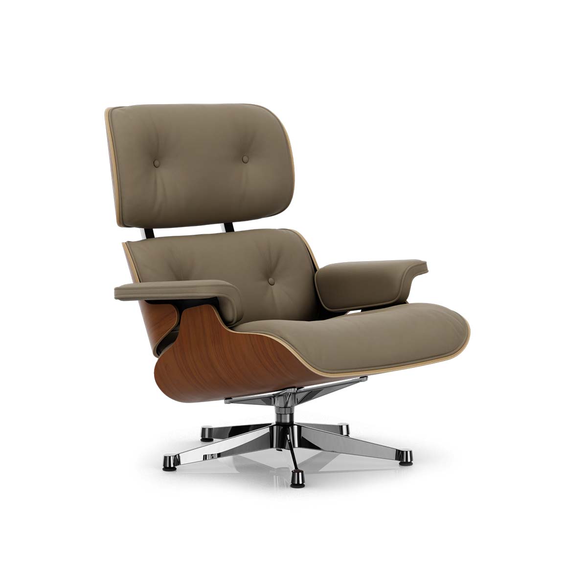 Eames Lounge Chair Walnut Natural