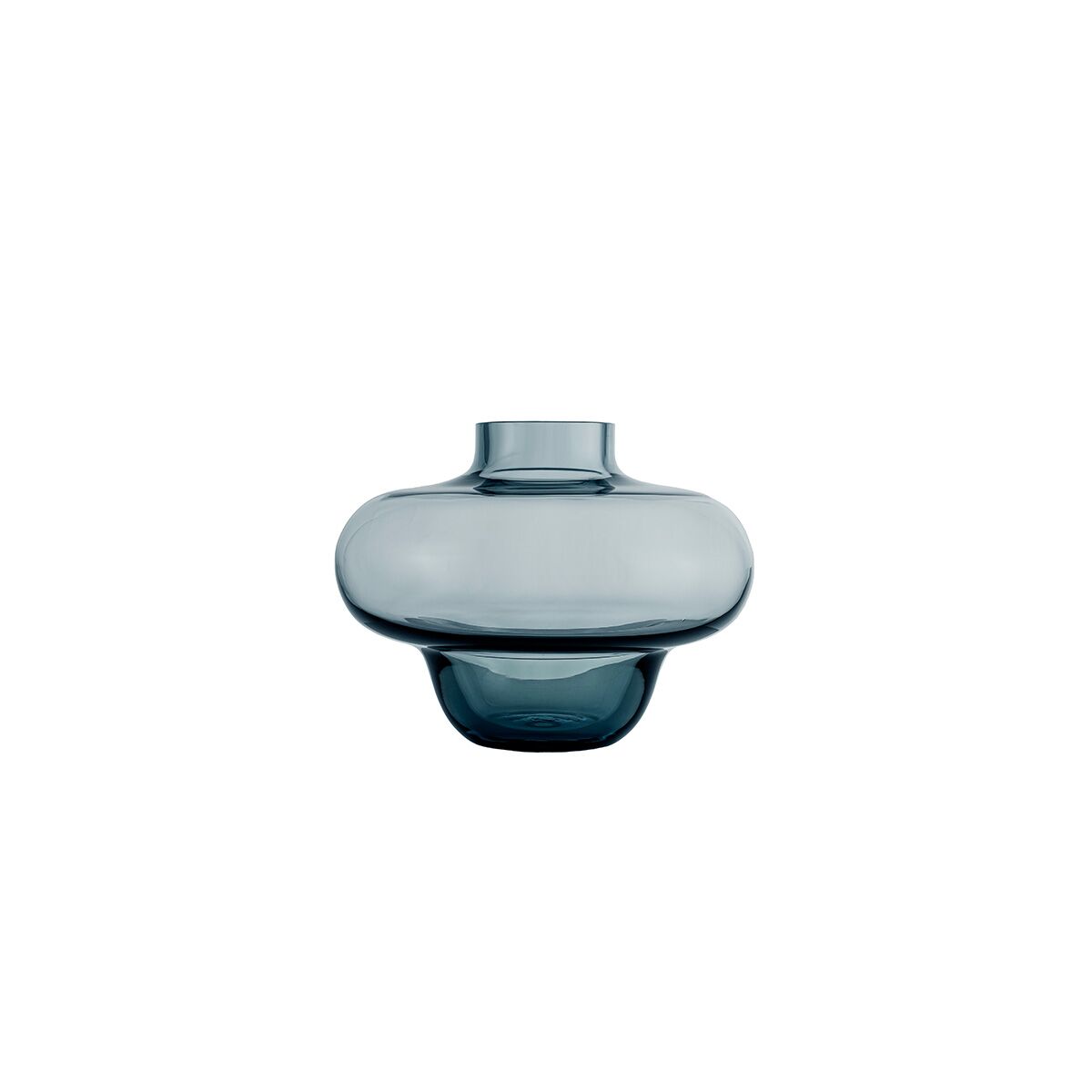 kosta boda vas blue 160mm