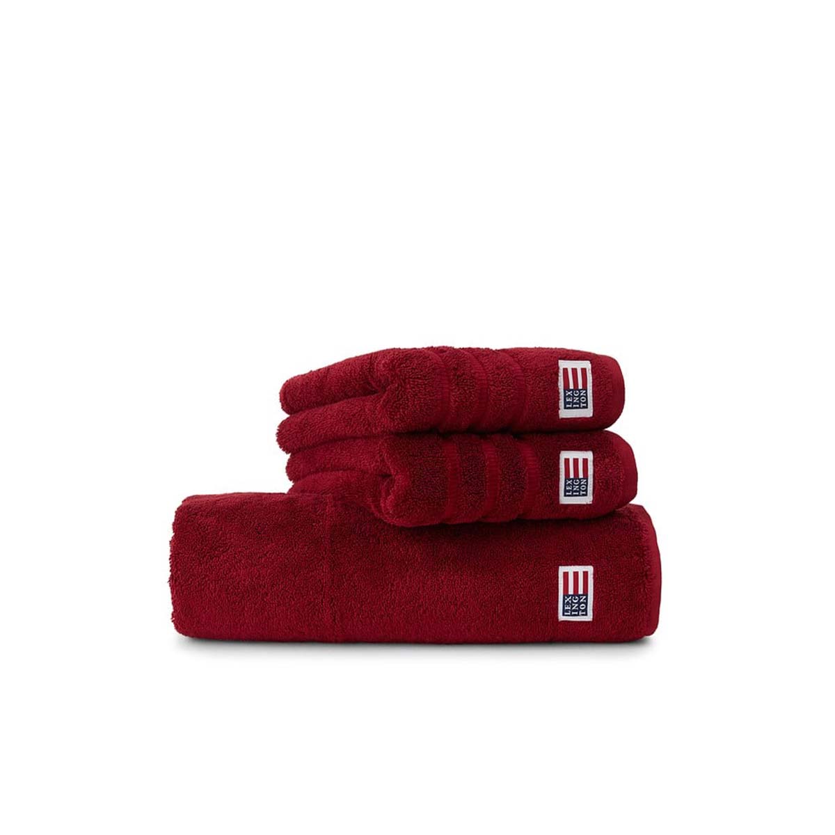 lexington icons original towel red wine 1