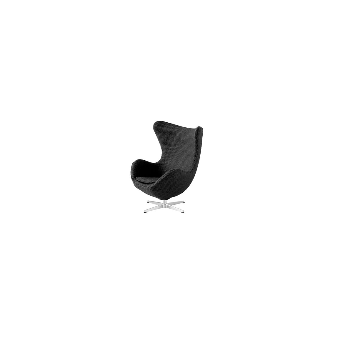 fritz hansen egg miniature black