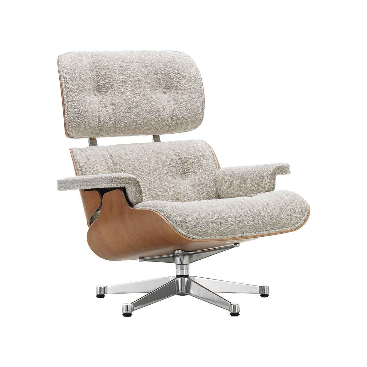 eames-lounge-chair-tyg-american-cherry-rubia-creme:sand eames lounge chair tyg