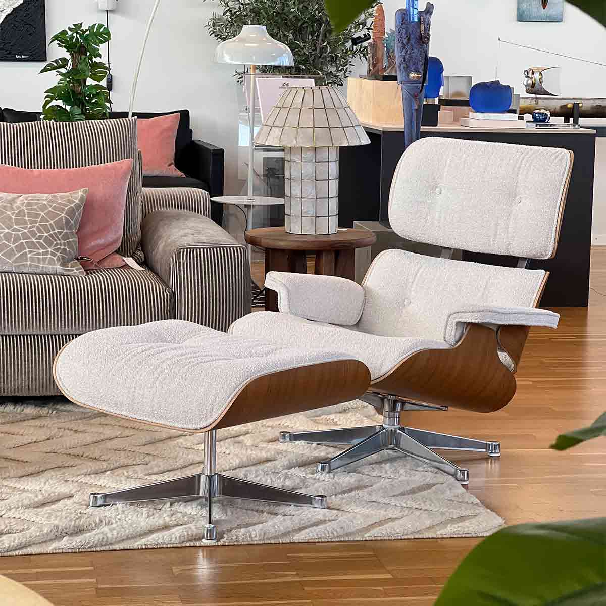 eames lounge chair tyg
