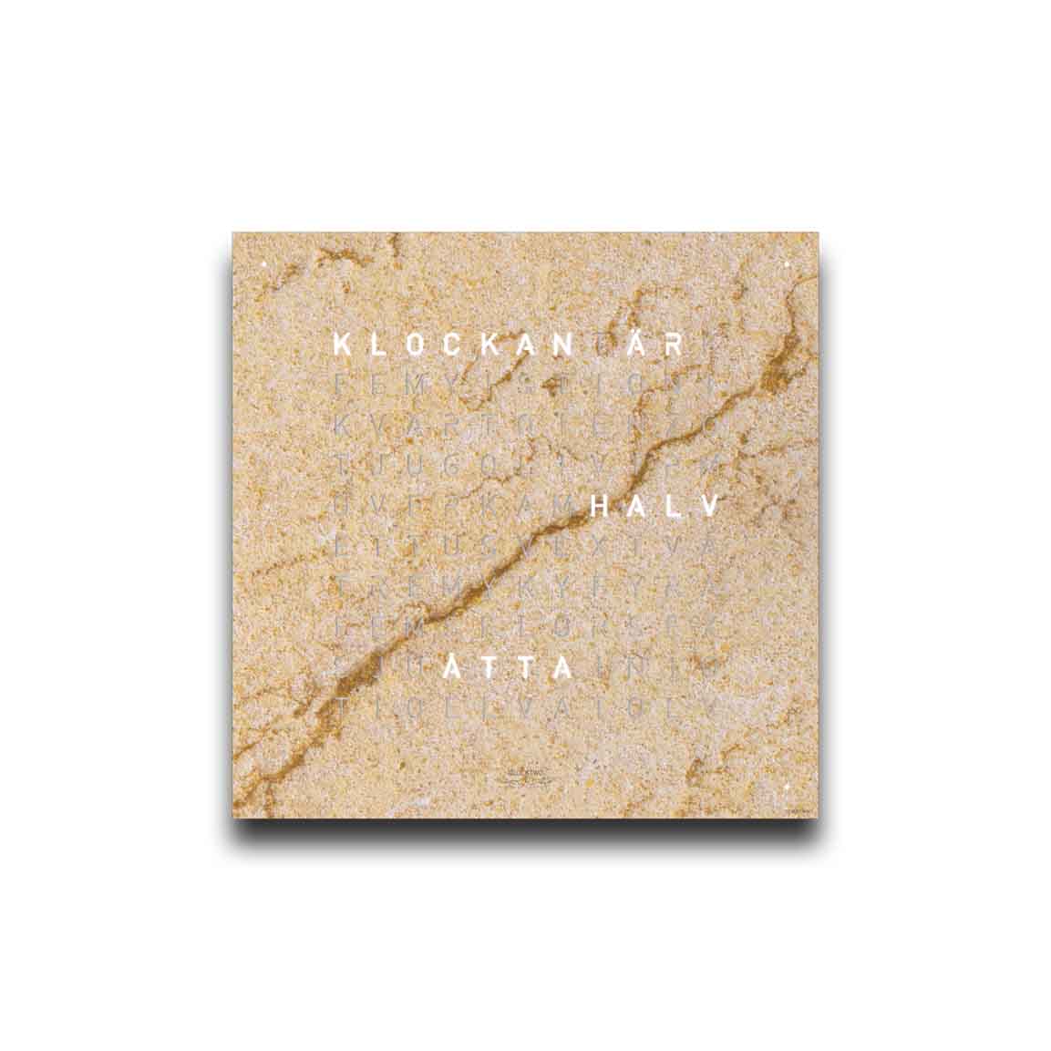 qlocktwo earth ce dessert