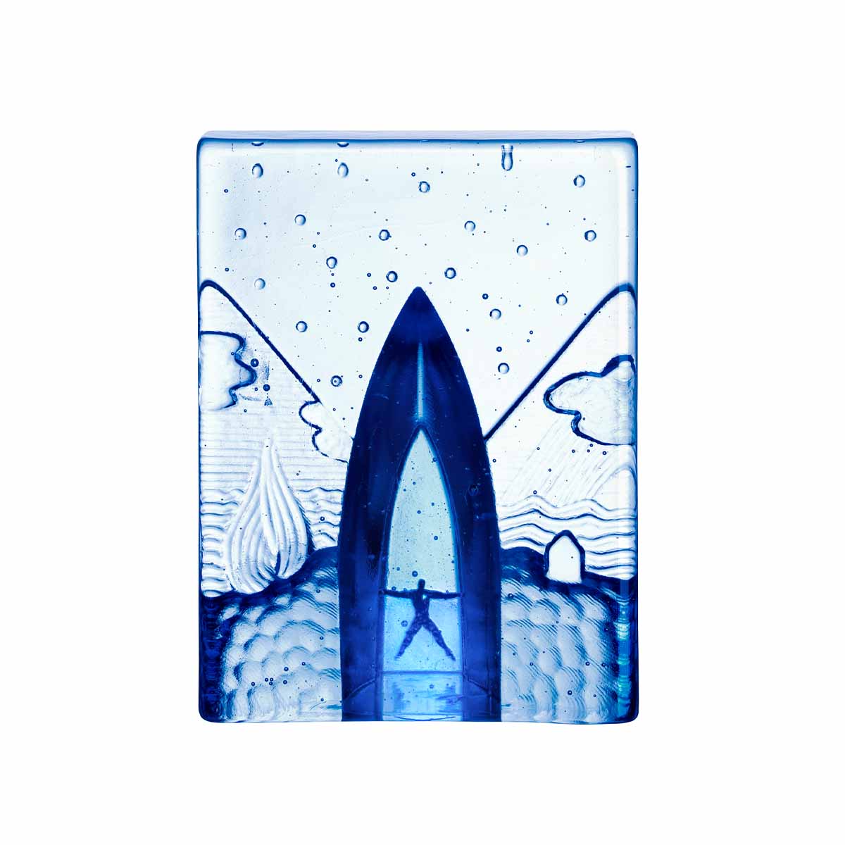 kosta boda blues four elements