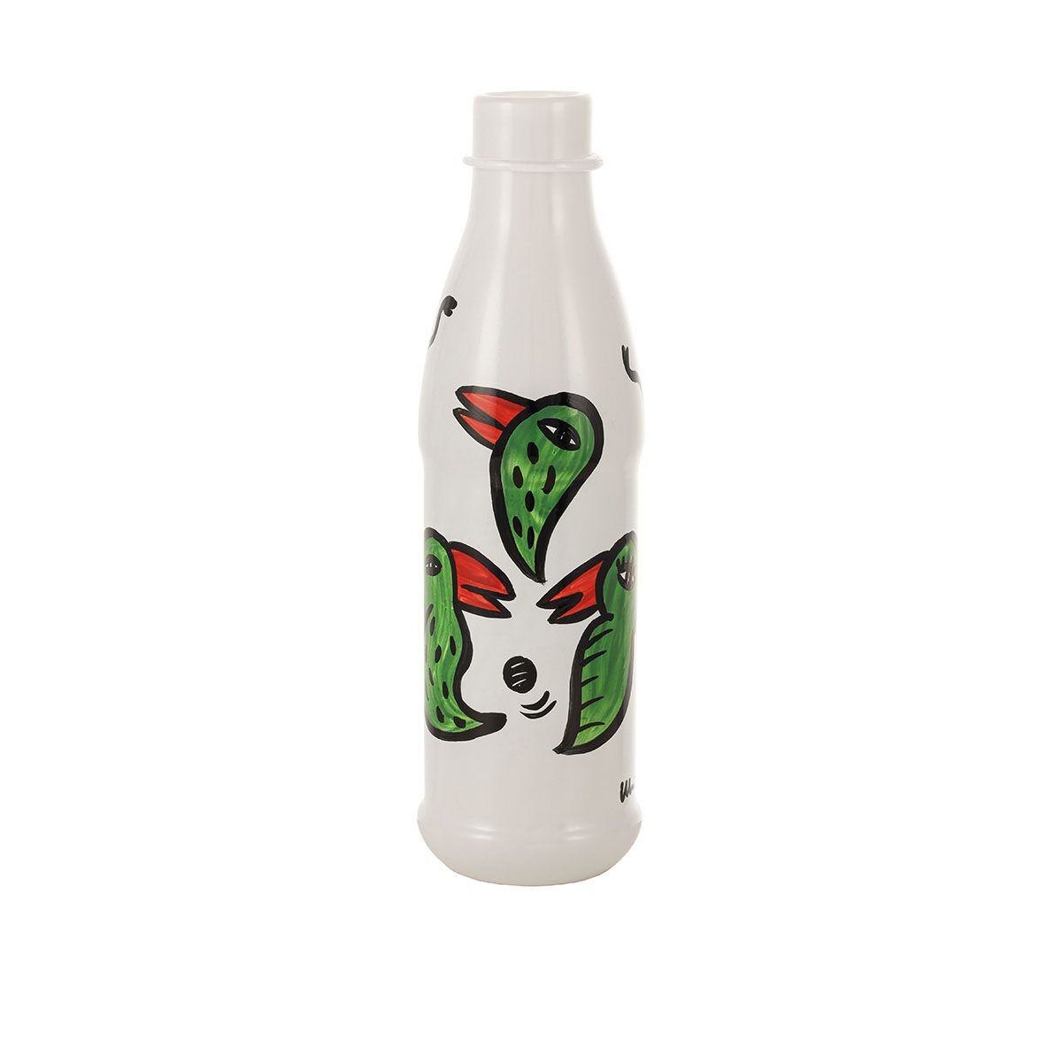 kosta boda pet flaska vit