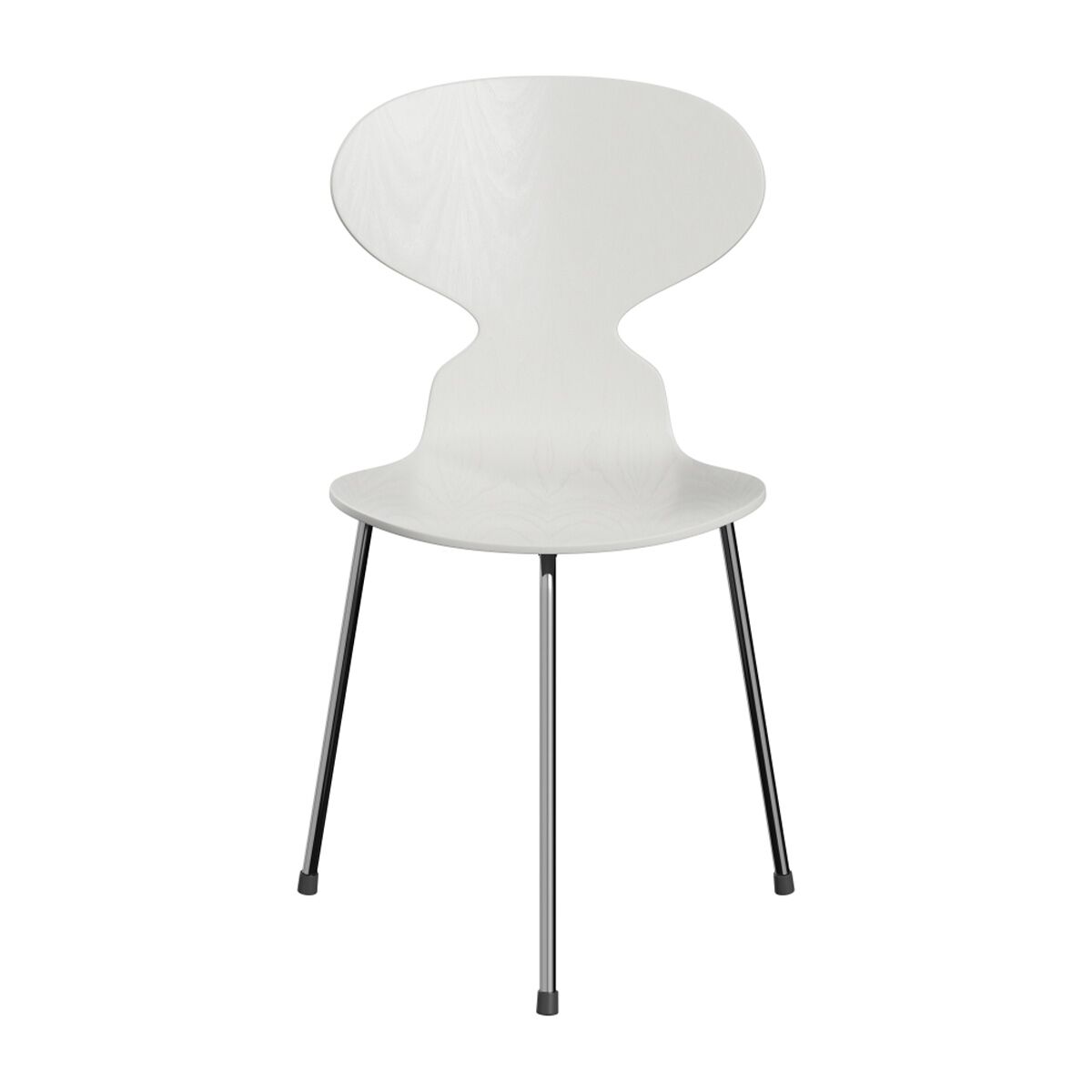 fritz hansen myran 3100 3ben coloured ash white chrome