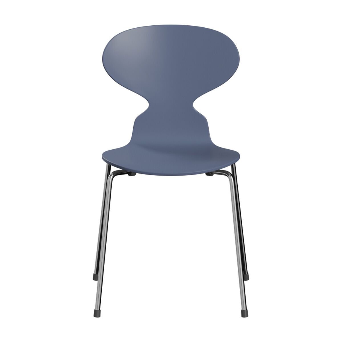 fritz hansen myran 3101 lacquered duskblue chrome