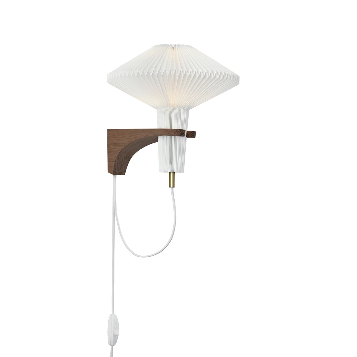 le-klint-204-vagglampa-dark-oak 204 vägglampa