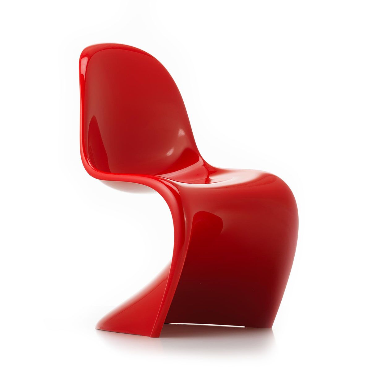 vitra panton chair red test