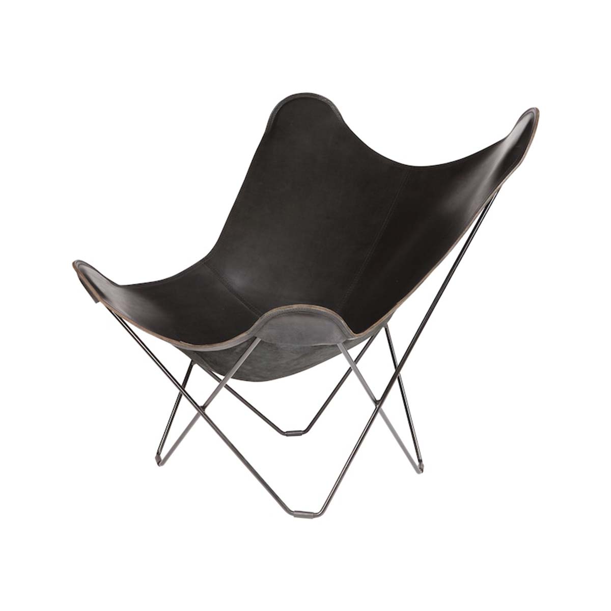cuero Pampa Mariposa Butterfly Chair