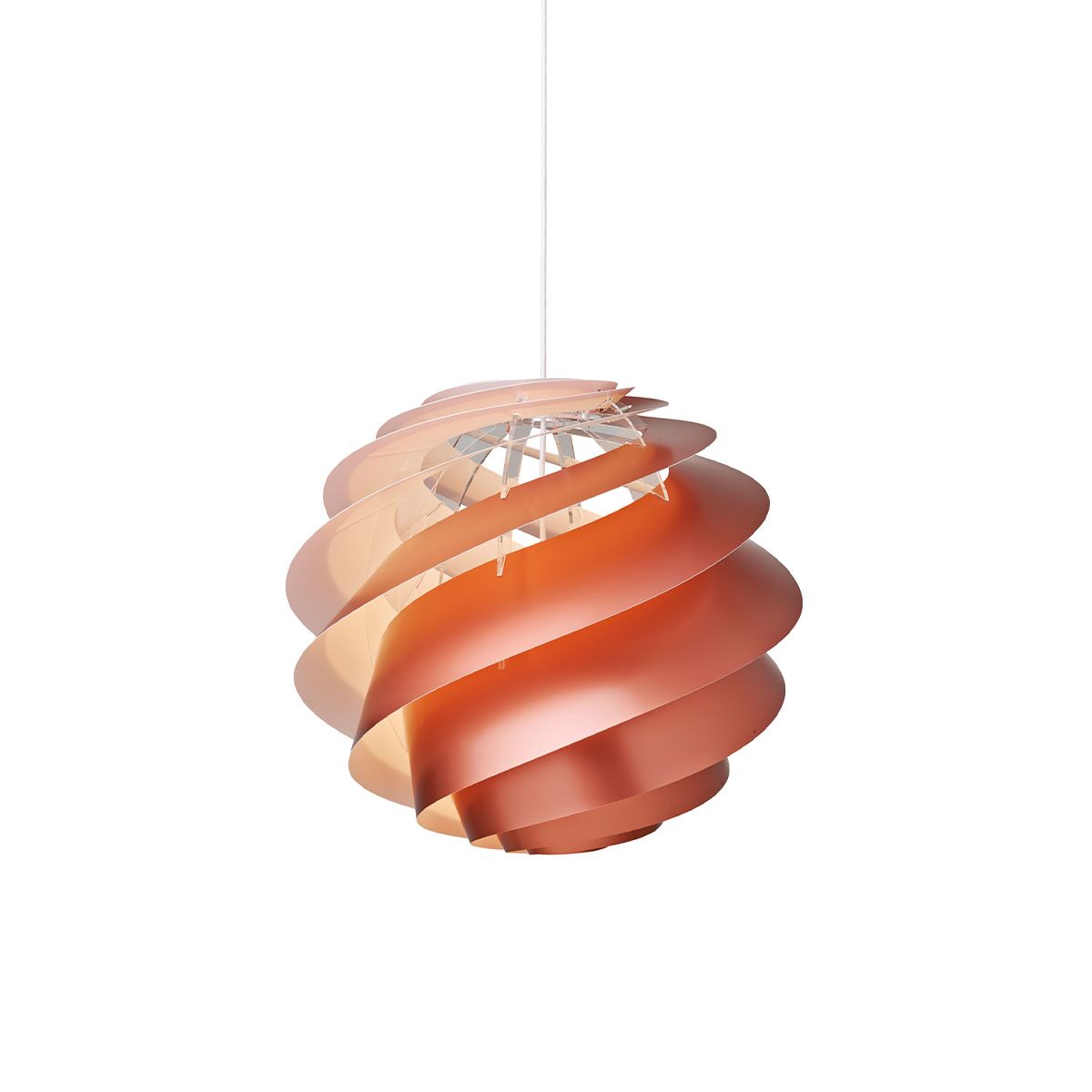 1313-swirl-pendel-koppar-l 131 Swirl 3 pendel