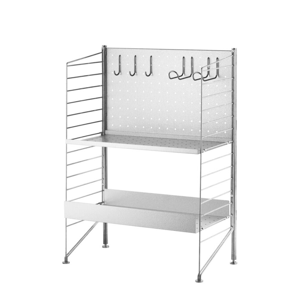 product string system free standing shelf galvanized portrait medium