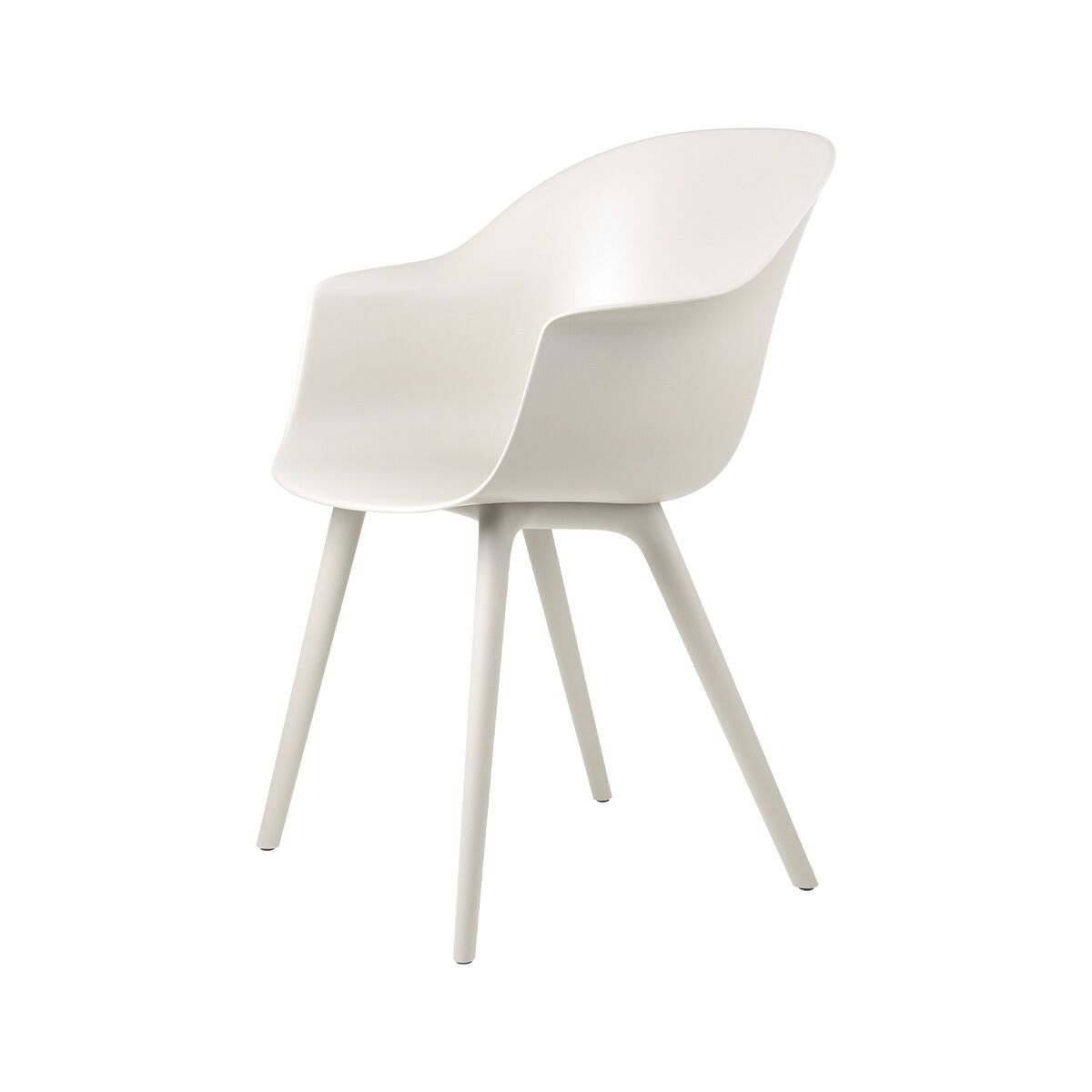 gubi-bat-outdoor-alabaster-white-1 Bat Dining Chair Outdoor