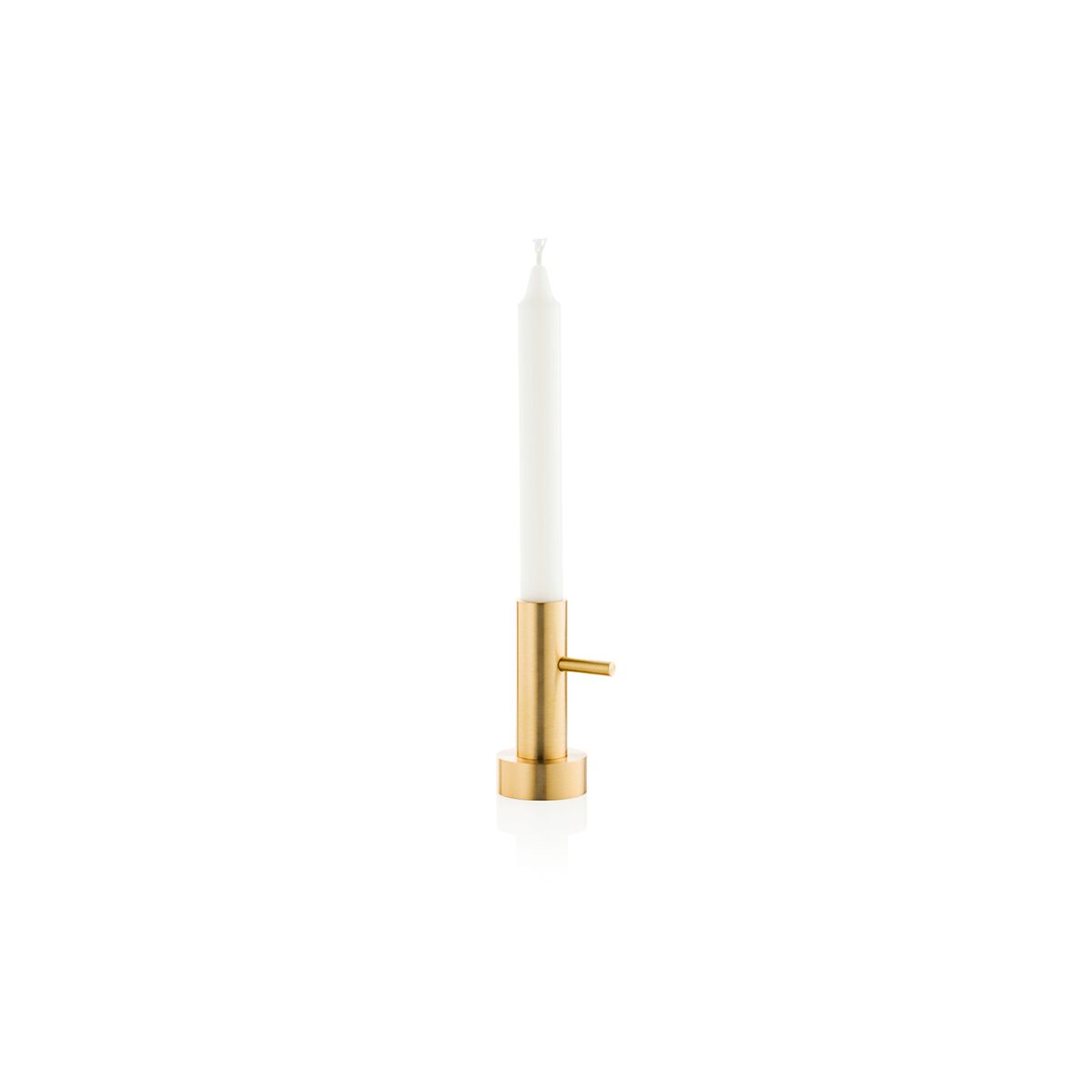 fritz hansen candelholder singel1 lacquered solid brass