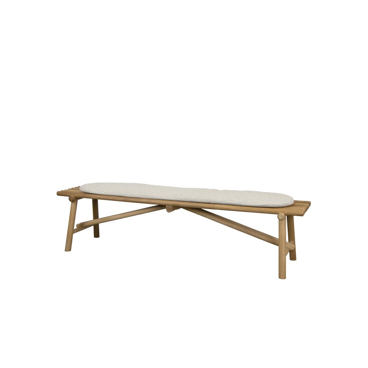 cane-line-sticks-bank-teak-desert-sand Sticks bänk