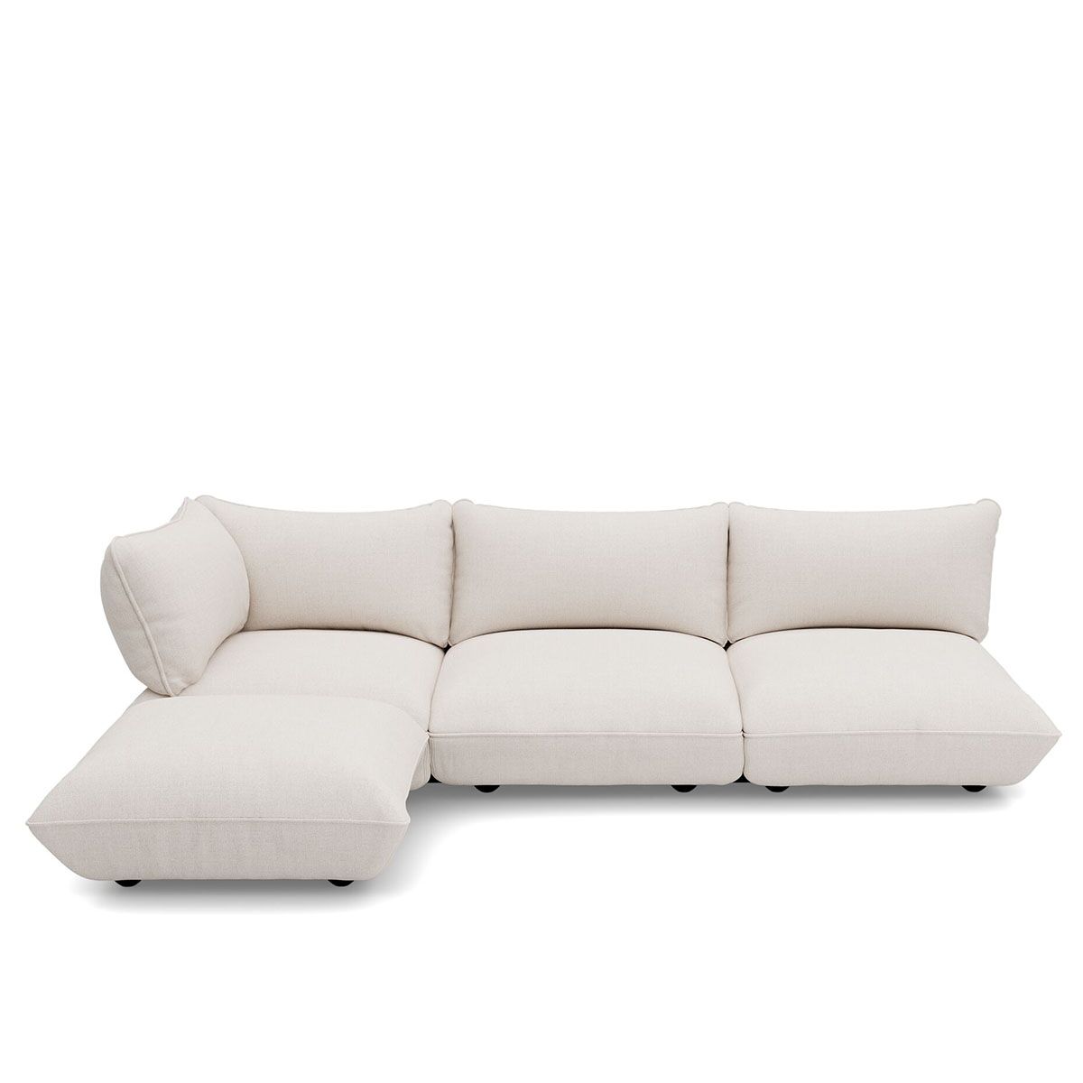 sumo-hornsoffa-boucle-creme sumo hörnsoffa