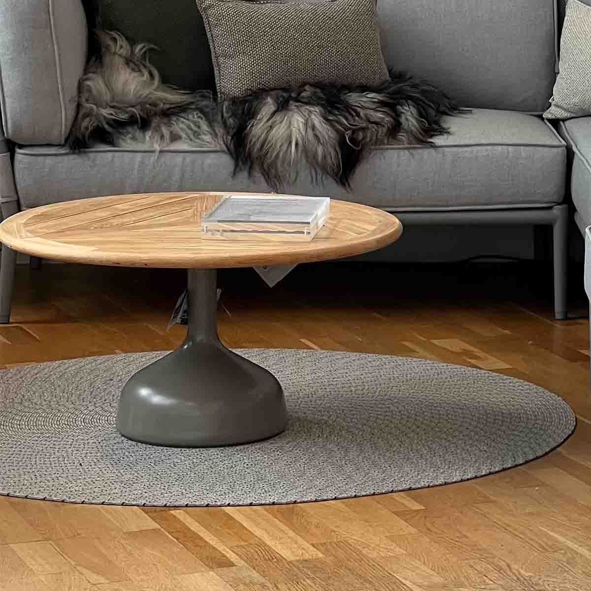 Cane-line Glaze soffbord teak/taupe