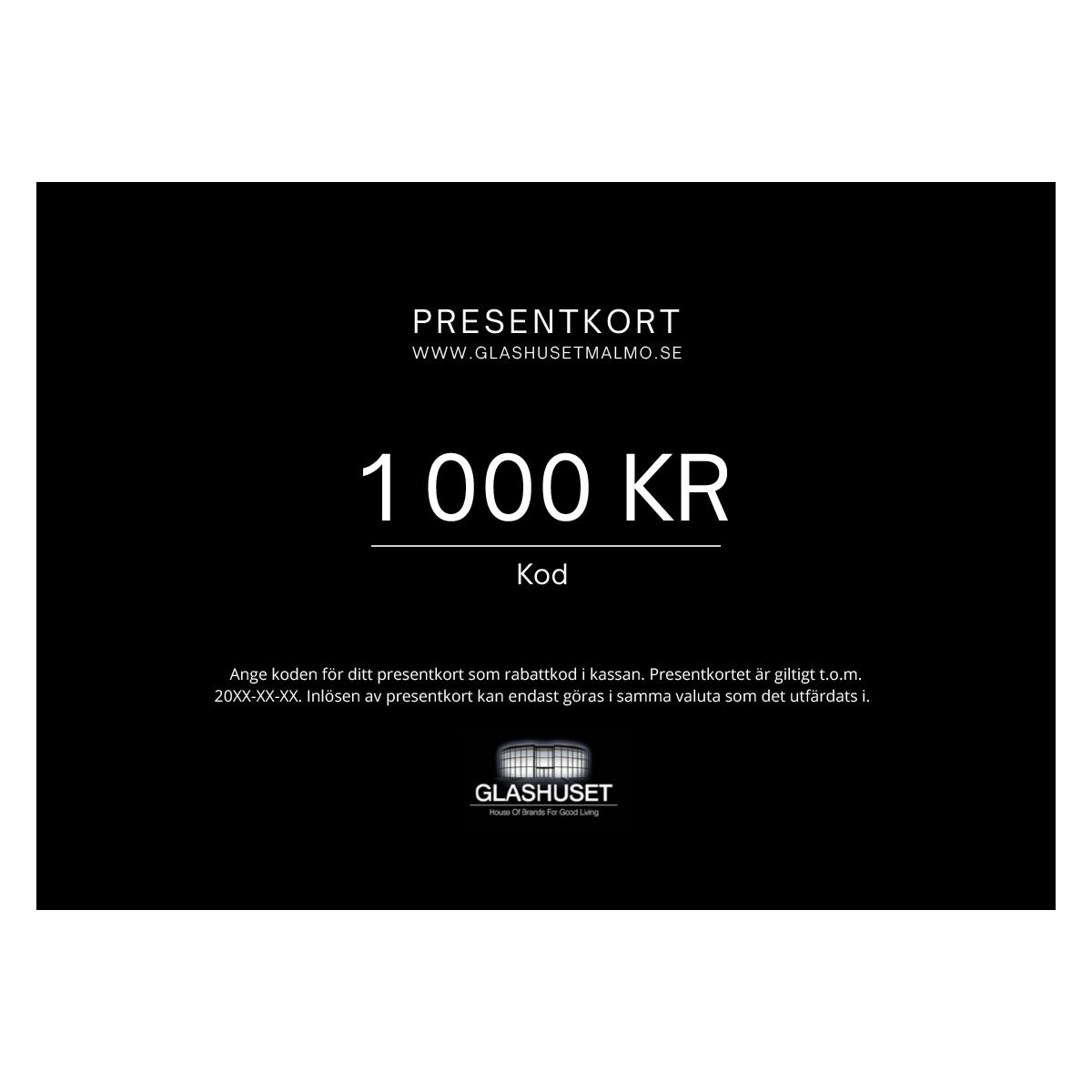 presentkort 1000