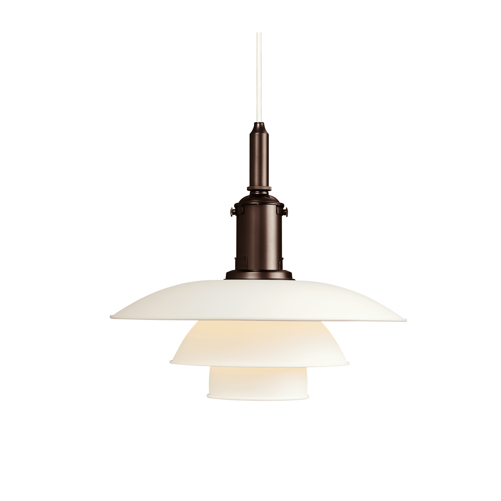 Louis-Poulsen-PH-3-12-3-Pendel-Vit-Glashuset-malmo PH 3½-3 Pendel