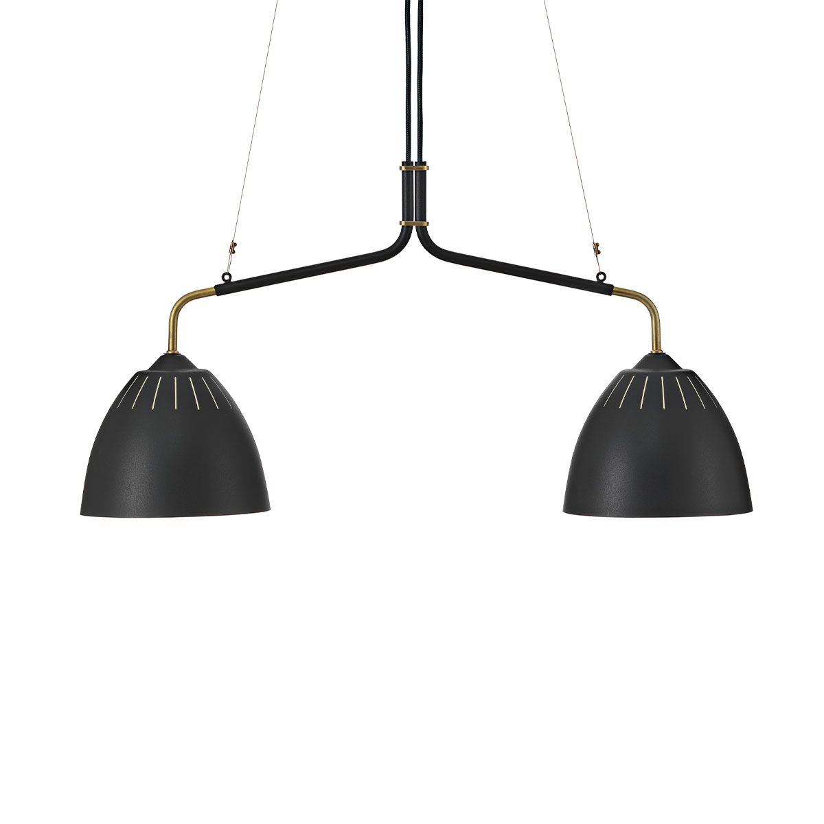 orsjo lean taklampa svart 1