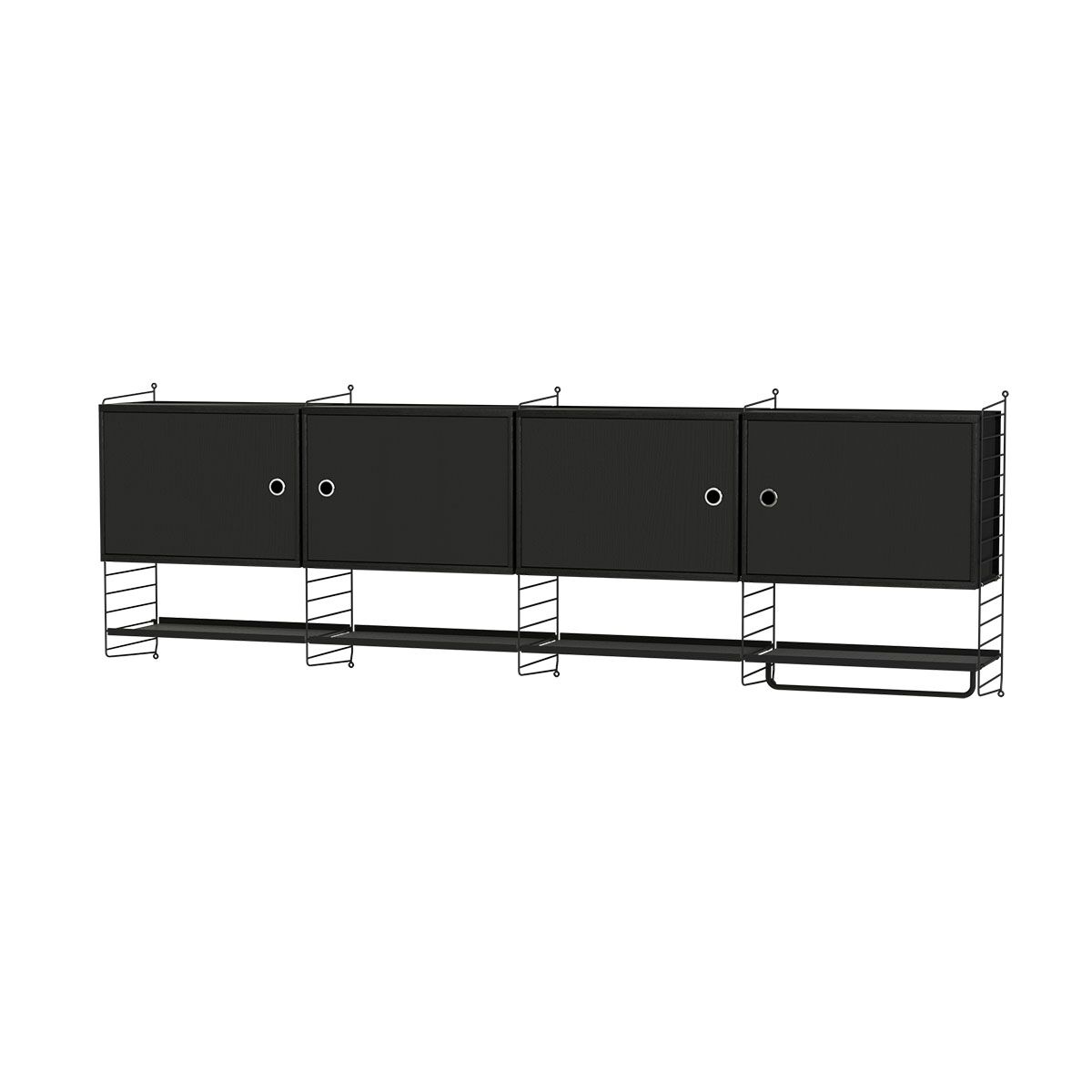 string kombination kitchen k svart