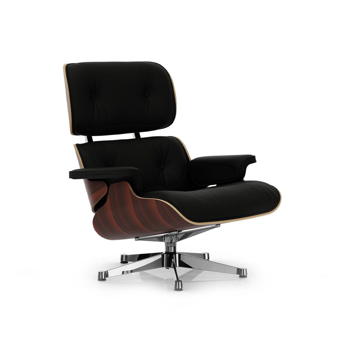 Eames Lounge Chair Läder
